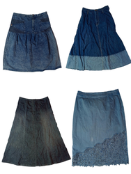 Saia Maxi Jeans Y2k (Ts-091)