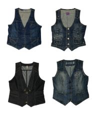 Denim XWaistcoats (S-718)