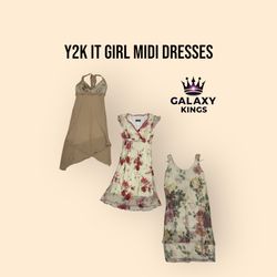 ROBE MIDI Y2K IT GIRL