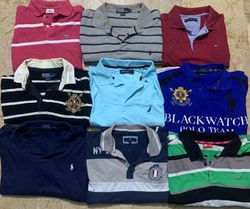 Mixed Brand Polo T-shirt 100 pieces