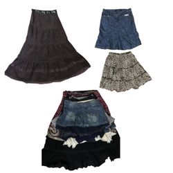 Ladies mix skirts (K-2)