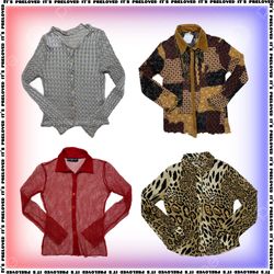 Y2K Button Up and Zipper Shirts (SS-812)