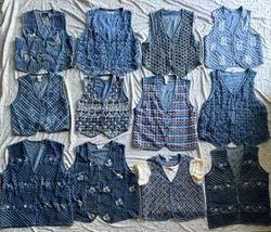 Denim vest 20 pieces