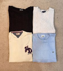 #VV107 Tommy & Lacoste Mix Sweaters 15 PCs