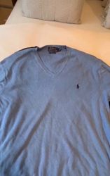 #VV109 Ralph Lauren V Neck Sweaters 12 PCs