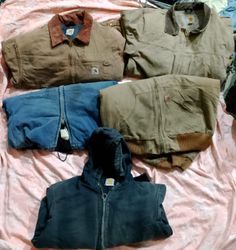 Carhartt Jackets 9 pcs