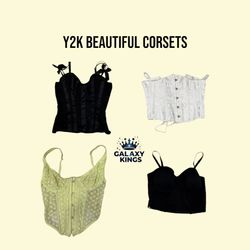 Y2K BEAUTIFUL CORSETS