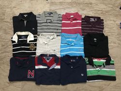 Mix brand coller t-shirts 25 pieces