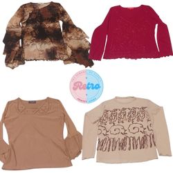 Vintage Style Y2K Tops: 10 Pieces