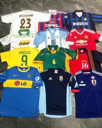 Klassisches Fußballtrikot