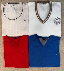 #VV113 Tommy & Lacoste Mix Sweaters 15 PCs