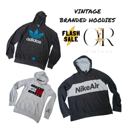 Vintage Mix Branded Hoodies – Classic Style, Uniqu..