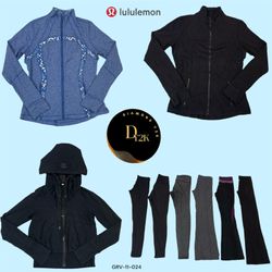 Lululemon Luxe Bundle – Hauts, Leggings & Plus (GR..