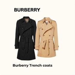 Burberry Trench Coats - 10 pcs