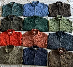 corduroy shirts 13 pieces