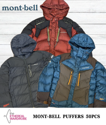 Montbell Puffer Jackets 50pcs