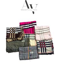 Burberry long scarfs get 5 pcs free