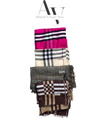 Burberry long scarfs get 1 free