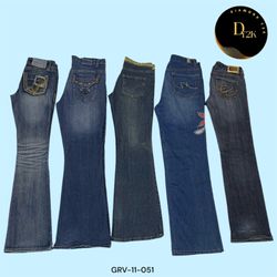 Jeans bootcut évasés classique Y2K (GRV-11-051)