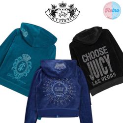 Y2K Juicy Couture Giacche da Ginnastica Glamourose..