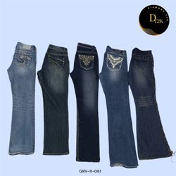 Classic Y2K Bootcut Jeans – Nostalgia in Denim (GR..