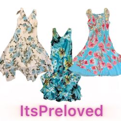 The y2k Aqua Dresses(RX-882)