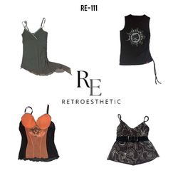 Y2K Mix Cami Tops (RE-111)