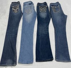 Y2k jeans évasés pour femmes 10 pièces