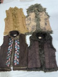 Y2k Afghan Waist Coats 11 Pieces