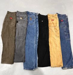 Pantalons de travail Dickies et Carhartt 25 pièces