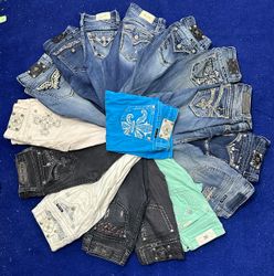 Miss me and rock revival  Jeans 25 pieces