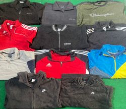 Mix Fleece Brands Nike Adidas Champions 11 Pieces