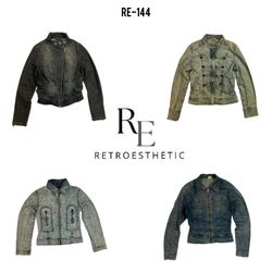 Y2K Unique Denim Jackets (RE-144)