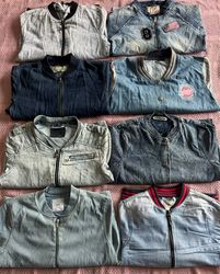 Denim jackets 8 pieces