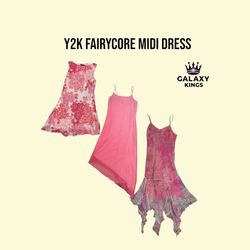 Y2K FAIRYCORE MIDI DRESS