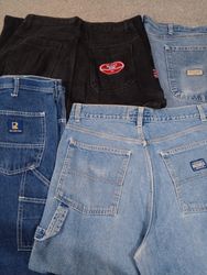 HD486 Carpenter Baggy Jeans - 13 pcs