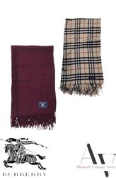 Long burberry scarfs