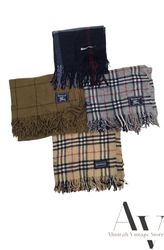 Y2k long burberry scarfs