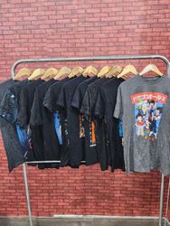 Japanese Cartoon Tshirt 10Pcs