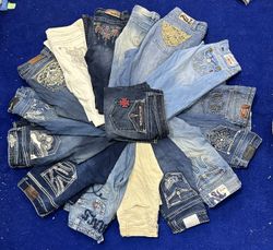 Y2K flared jeans 20 pieces