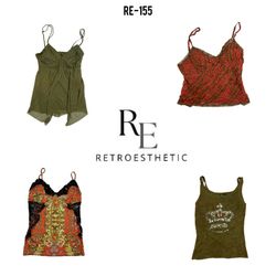 Camisoles Grunge Y2K (RE-155)