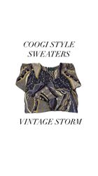 Vintage Coogi Style Sweaters - 8 Pcs