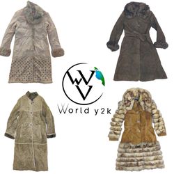 Y2k afghan coats