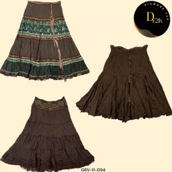 Soft Cotton Y2K Long Skirts – Perfect for Fairycor..