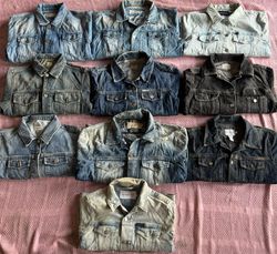 Denim calvin klein jacket 10 pieces