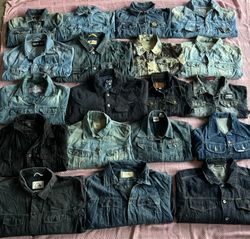 Denim Jackets mix brands 21 pieces