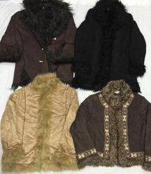 Y2k afghan shorts coats 10 pieces