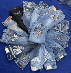 Y2K woman flared jeans 20 pieces