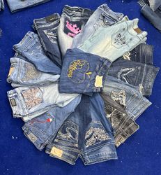 Y2K woman flared jeans 20 pieces