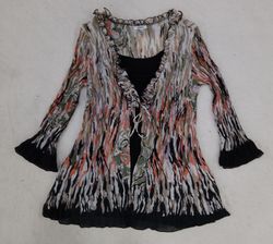 CR2761 Y2K Italian Ruffle Shirts - 12 Pcs